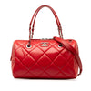 Chanel Small Aged Calfskin Express Bowling Satchel Secondhand