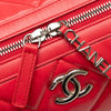 Chanel Small Aged Calfskin Express Bowling Satchel Secondhand
