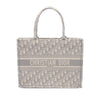 Dior Medium Oblique Embroidered Canvas Book Tote Secondhand