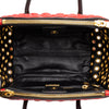 Miu Miu Small Tricolor Nappa Grommet Biker Satchel Secondhand