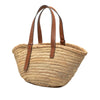 LOEWE Medium Raffia Anagram Basket Tote Secondhand