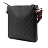Gucci Small GG Supreme Web Messenger Bag Secondhand