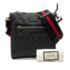Gucci Small GG Supreme Web Messenger Bag Secondhand
