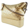 Secondhand Chanel Gabrielle Gold Pony-Style Calfskin Bag