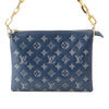 Louis Vuitton Monogram Embossed Denim Lambskin Coussin PM Secondhand