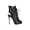 Secondhand Giuseppe Zanotti Laceup Peep-toe Ankle Boots - '10s