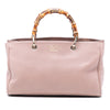 Gucci Medium Calfskin Bamboo Shopper Satchel Secondhand