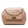 Chanel Lambskin Chocolate Bar Accordion Mademoiselle Turnlock Flap Secondhand
