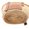 LOEWE Small Raffia Anagram Basket Tote Secondhand