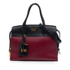 Prada Saffiano And City Calf Esplanade Satchel Secondhand