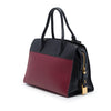 Prada Saffiano And City Calf Esplanade Satchel Secondhand