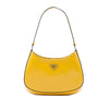 Prada Brushed Leather Cleo Shoulder Bag Secondhand