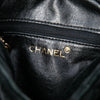 Chanel CC Quilted Velvet Handbag Secondhand
