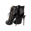 Secondhand Giuseppe Zanotti Laceup Peep-toe Ankle Boots - '10s