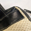 Chanel Bicolor Fabric and Leather Shoulder Bag - 2000s Second hand