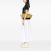 Secondhand Celine Medium Tricolor Leather Trapeze Satchel