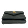 Saint Laurent Grain de Poudre Monogram Trifold Wallet Secondhand
