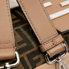 Fendi Large Zucca and Pequin Canvas Convertible Baguette Satchel Secondhand