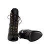Secondhand Giuseppe Zanotti Laceup Peep-toe Ankle Boots - '10s