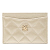 Chanel CC Quilted Caviar Card Holder Secondhand