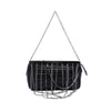 Chanel Chocolate Bar Lambskin Multi Chain Frame Clutch Secondhand