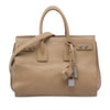 Saint Laurent Small Grained Calfskin Supple Sac De Jour Satchel Secondhand