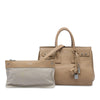 Saint Laurent Small Grained Calfskin Supple Sac De Jour Satchel Secondhand