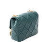 Chanel Mini Square Quilted Lambskin Bijoux Logo Chain Flap Secondhand