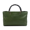 Gucci Medium Calfskin Bamboo Shopper Satchel Secondhand