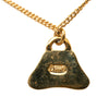 Dior Gold Plated Bag Pendant Necklace Secondhand