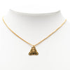 Secondhand Dior Gold Plated Bag Pendant Necklace