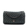 Chanel Large Quilted Iridescent Calfskin New Bubble Flap Secondhand