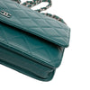 Secondhand Chanel CC Quilted Lambskin Wallet On Chain