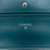 Secondhand Chanel CC Quilted Lambskin Wallet On Chain