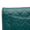 Secondhand Chanel CC Quilted Lambskin Wallet On Chain