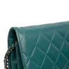 Secondhand Chanel CC Quilted Lambskin Wallet On Chain