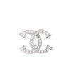 Chanel Rhinestone Metal Brooch Secondhand