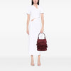 Burberry Prorsum Suede Tiered Fringe Bucket Bag Secondhand