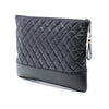 Chanel Large Aged Calfskin Gabrielle O Case Clutch Secondhand