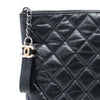 Chanel Large Aged Calfskin Gabrielle O Case Clutch Secondhand
