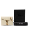Saint Laurent Grain De Poudre Monogram Cassandra Chain Wallet Secondhand