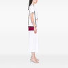Prada Bicolor Nappa Fiocco Bow Clutch on Strap Secondhand