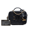 Chanel Small Caviar CC Filigree Vanity Case Secondhand