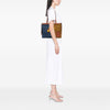 LOEWE Paulas Ibiza Large Canvas Stripes Cushion Tote Secondhand