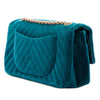 Chanel Chevron Velvet Reissue 2.55 Double Flap 225 Secondhand