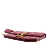 Dior Lambskin Cannage DiorAddict Wristlet Clutch Secondhand