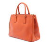 Prada Medium Saffiano Lux Galleria Double Zip Satchel Secondhand
