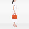 Prada Medium Saffiano Lux Galleria Double Zip Satchel Secondhand