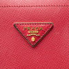 Prada Medium Saffiano Cuir Double Satchel Secondhand