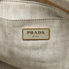 Secondhand Prada Denim Canapa Logo Satchel